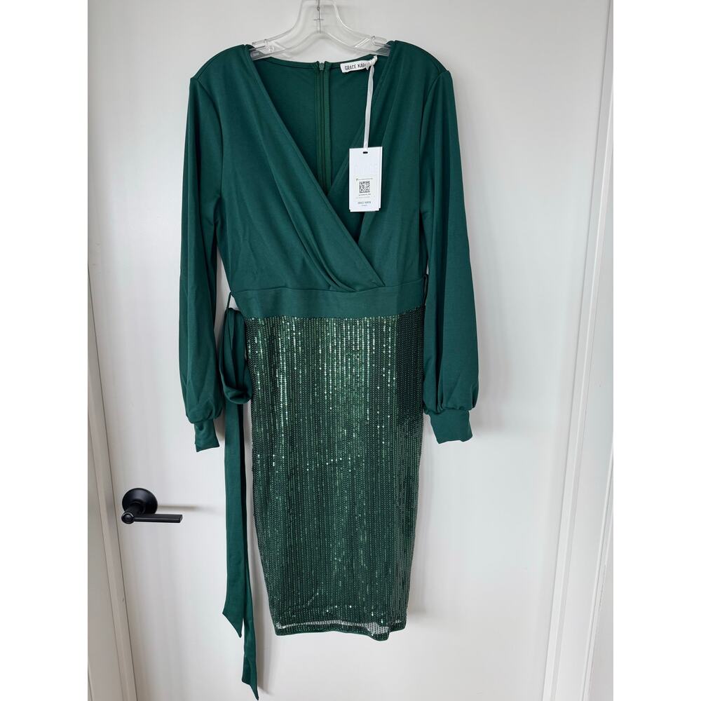 GRACE KARIN Women’s Sequin Party Dress – Size Medium – NEW - Picture 2 of 7